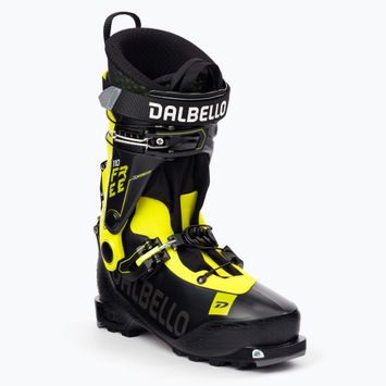Dalbello Quantum FREE 110 lyžiarske topánky black/yellow D2108007.00
