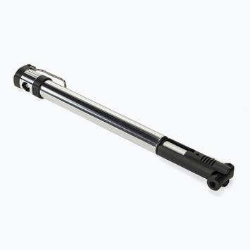 Crankbrothers Klic HV Mini Floor 110 psi strieborná pumpa na bicykel