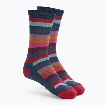 Dámske trekingové ponožky Darn Tough Mystic Stripe Crew denim