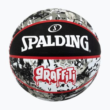 Basketbalová lopta Spalding Graffiti black/red veľkosť 7