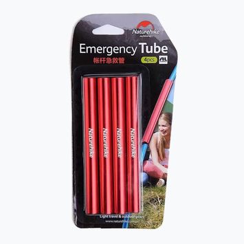 Tyčky na konštrukciu stanu Naturehike First Aid Tent Pipe red