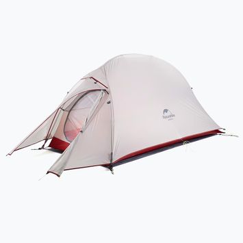 Trekingový stan 1 - miestny Naturehike Cloud Up light grey/red