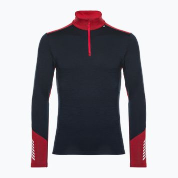 Pánska termoaktívna mikina Helly Hansen Lifa Merino Midweight 1/2 Zip navy