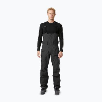 Pánske lyžiarske nohavice Helly Hansen Sogn Bib Shell black