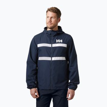 Pánska bunda Helly Hansen Salt Striped Windbreaker navy