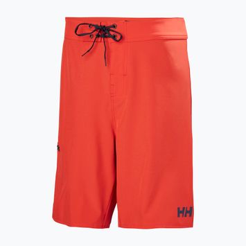 Pánske plavkové šortky Helly Hansen HP Board 9" 3.0 alert red