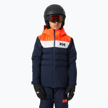 Detská lyžiarska bunda Helly Hansen Cyclone navy