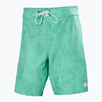 Pánske plavecké šortky Helly Hansen HP Board 9" 3.0 lagoon sea map camo aop