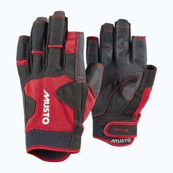 Jachtárske rukavice Musto Performance Short Finger 2.0 true red
