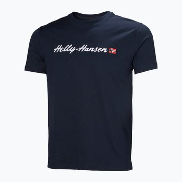 Pánske tričko Helly Hansen Core Graphic T 2.0 bright lavender