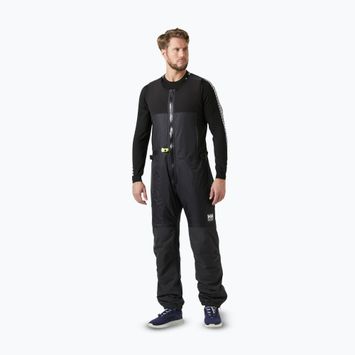 Jachtárske nohavice Helly Hansen Aegir Midlayer Salopette black