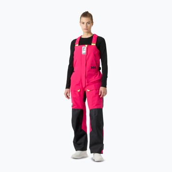 Dámske jachtárske nohavice Helly Hansen Skagen Offshore Bib cranberry