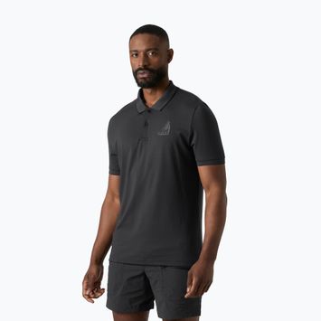 Pánske polo tričko Helly Hansen Hp Figari Polo ebony