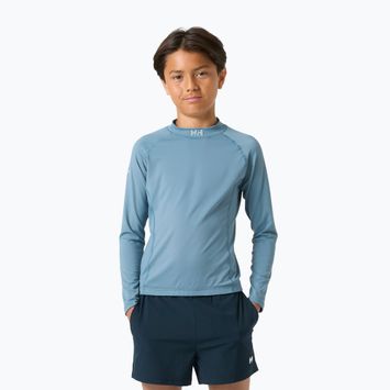 Detské plavecké tričko longsleeve Helly Hansen Waterwear Rashguard Jr washed navy