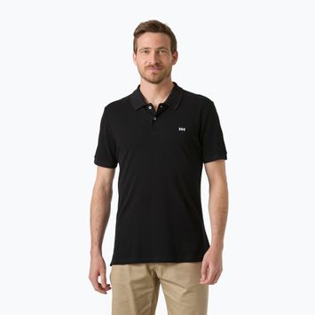 Pánske polo tričko Helly Hansen Elba Fitted Polo black