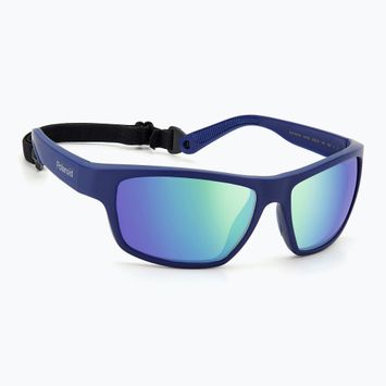 Slnečné okuliare Polaroid PLD 7037/S matt blue/greygreen mirror polarized