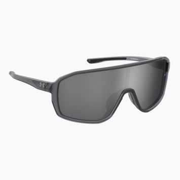 Pánske slnečné okuliare Under Armour Gameday/G S3 crystal grey/silver oleofóbne