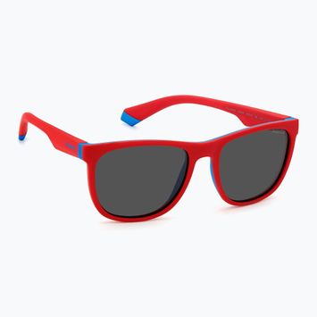 Detské slnečné okuliare Polaroid PLD 8049/S red blue/grey polarized