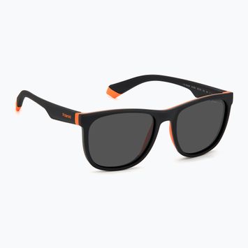 Detské slnečné okuliare Polaroid PLD 8049/S black orange/grey polarized