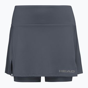 Detská tenisová sukňa HEAD Club Basic Skort antracitová