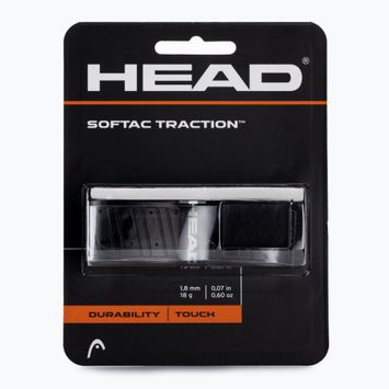 Omotávka na tenisovú raketu HEAD Softac Traction čierna 285029