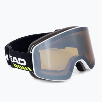 Lyžiarske okuliare HEAD Horizon Race + náhradné sklá čierne 390059
