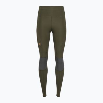 Dámske trekingové nohavice Fjällräven Abisko Trekking Tights Pro deep forest