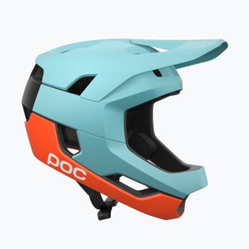Cyklistická prilba POC Otocon Race MIPS indicolite blue matt/carnelian orange matt