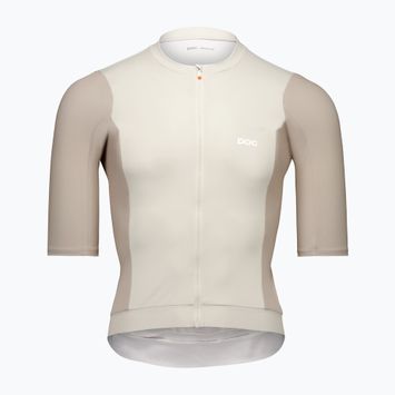 Pánsky cyklistický dres POC Cadence Jersey okenite off-white