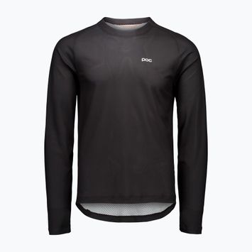 Pánsky cyklistický dres s dlhým rukávom POC Motion Air Jersey uranium black