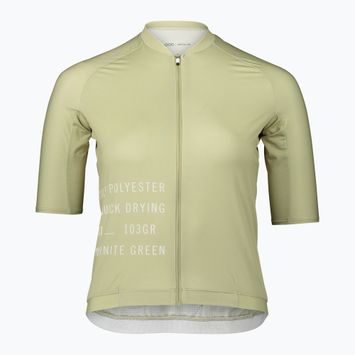 Dámsky cyklistický dres POC Pristine Print prehnite green