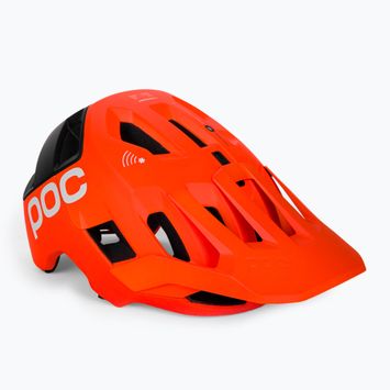 Cyklistická prilba POC Kortal Race MIPS fluorescent orange/uranium/black matt