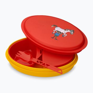 Cestovná jedálenská súprava Primus Pippi red