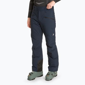 Pánske lyžiarske nohavice Peak Performance Navtech blue shadow