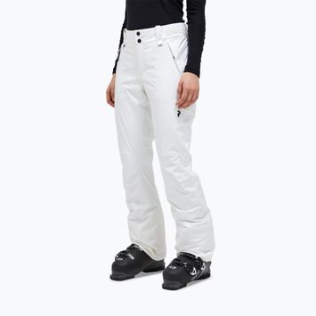 Dámske lyžiarske nohavice Peak Performance Anima off white