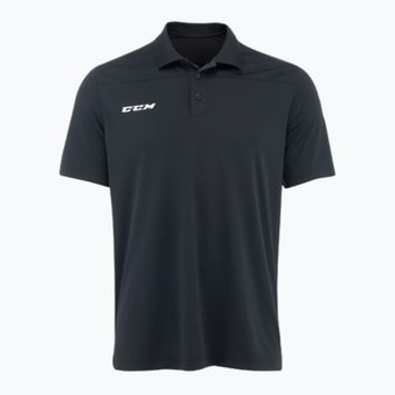 Pánske tričko CCM Polo SR čierne