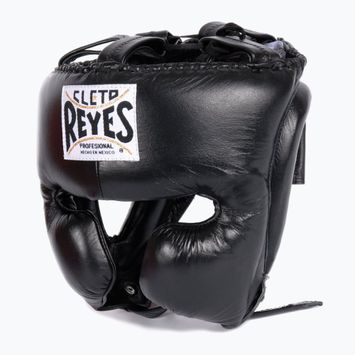 Boxerská prilba Cleto Reyes Cheek Protectors Leather black