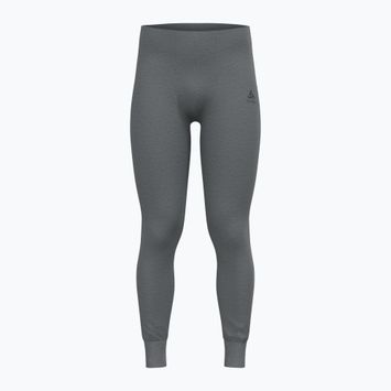 Pánske termoaktívne nohavice ODLO Active Warm Bl Bottom Long steel grey melange