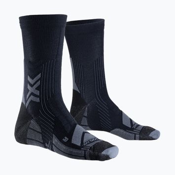 Trekové ponožky X-Sock Hike Expert Silver Crew black/charcoal