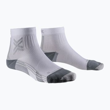 Dámske bežecké ponožky X-Socks Run Discover Ankle arctic white/pearl grey