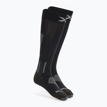 Lyžiarske ponožky X-Socks Ski Discover Merino Otc x black/grey