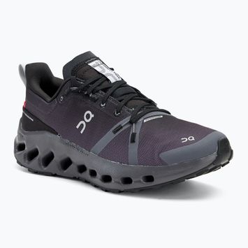 Dámska bežecká obuv On Cloudsurfer Trail Waterproof black/eclipse