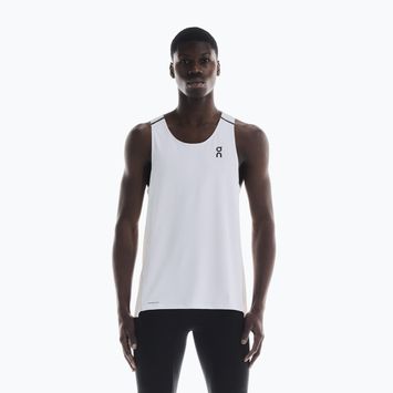 Pánske bežecké tričko On Performance Tank white/silver