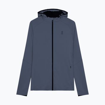 Dámska bežecká mikina On Climate Zip Hoodie navy