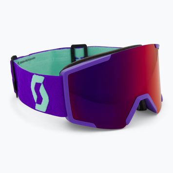 Lyžiarske okuliare SCOTT Shield deep purple/solar red chrome