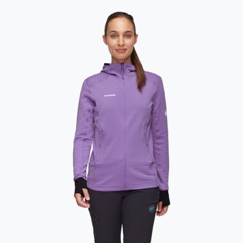 Mammut dámska trekingová mikina Taiss Light ML Hooded lavandin black