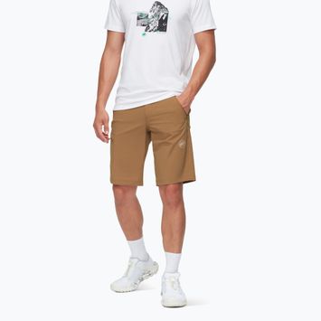 Pánske trekingové šortky Mammut Runbold IV claystone