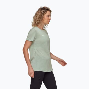 Mammut Tree Wool FL dámske trekové tričko silver sage melange