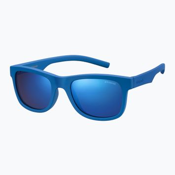 Detské slnečné okuliare Polaroid PLD 8020/S blue/grey blue multilayer polarized