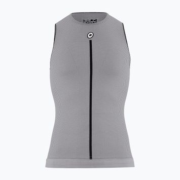 Pánska cyklistická mikina ASSOS Summer NS Skin Layer P1 sivá